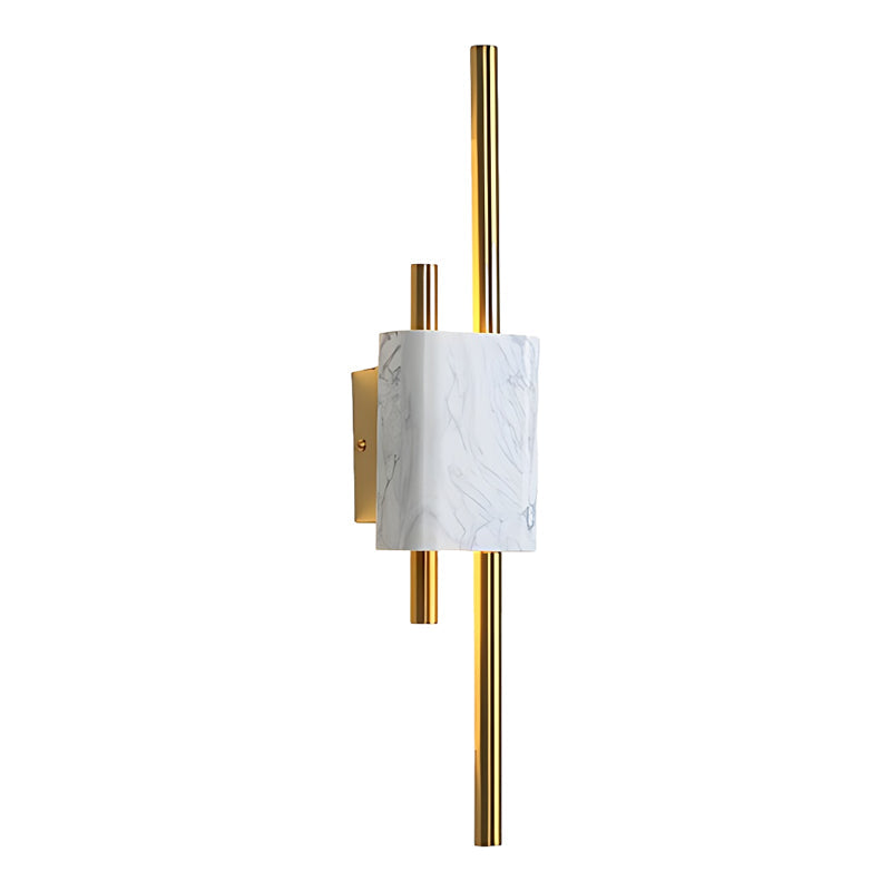 Strips Marbles Creative Premium Postmodern LED Wall Fixtures Fixture Wall Light, Hardwired Wall Sconce, detail 10