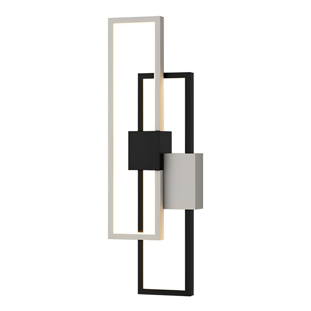 Box Three-color Light LED Nordic Wall Light, Bedroom Wall Sconce, detail 9