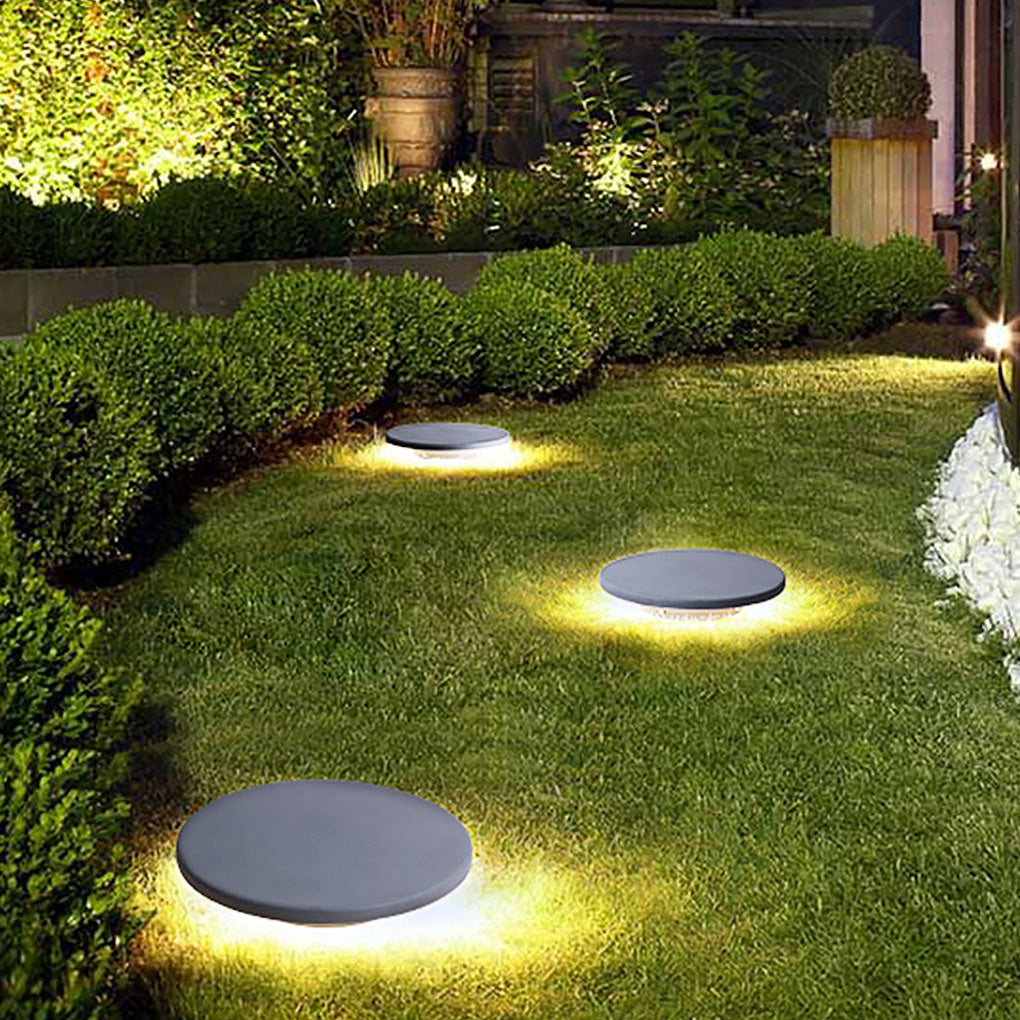Exterior Flat Grass Solar Light LED Landscape Ground Lights for Villa Garden, Outdoor Wall Light, detail 5