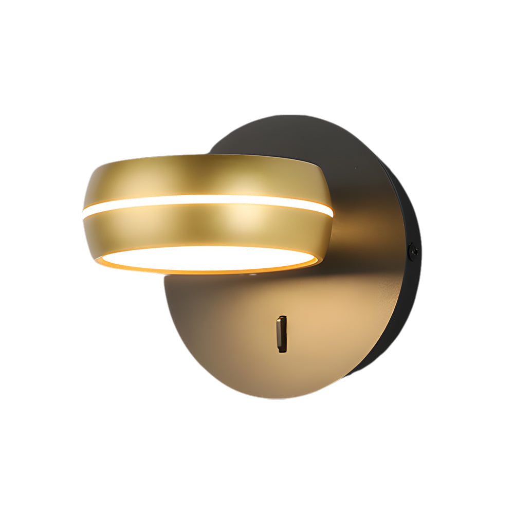 Circular 6W LED Wall Light Rotatable Bedside Lamp, Bedside Table Lamp, detail 10