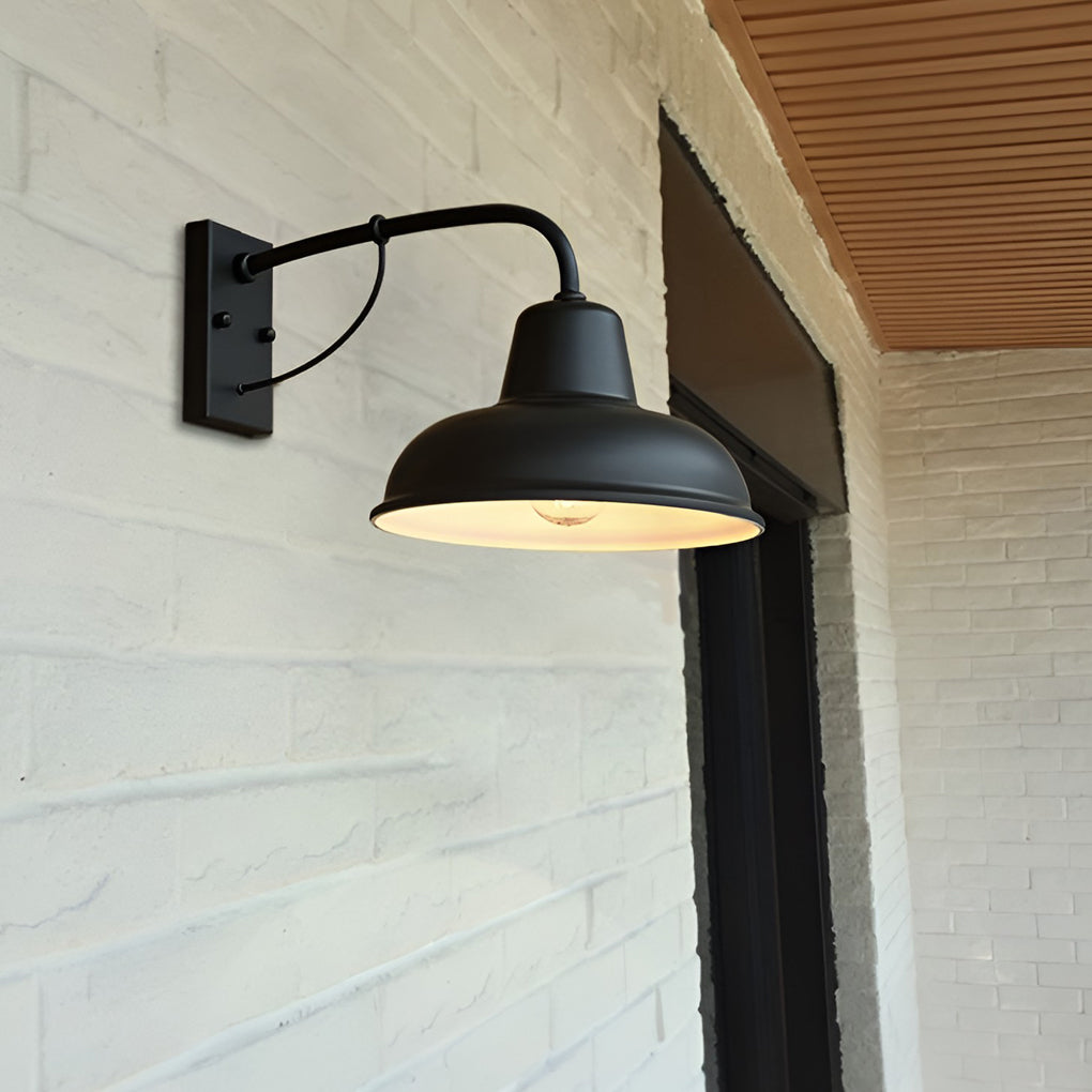 Vintage Trumpet Shaped LED Waterproof Retro Exterior Wall Fixtures Wall Light, Outdoor Wall Light, detail 2