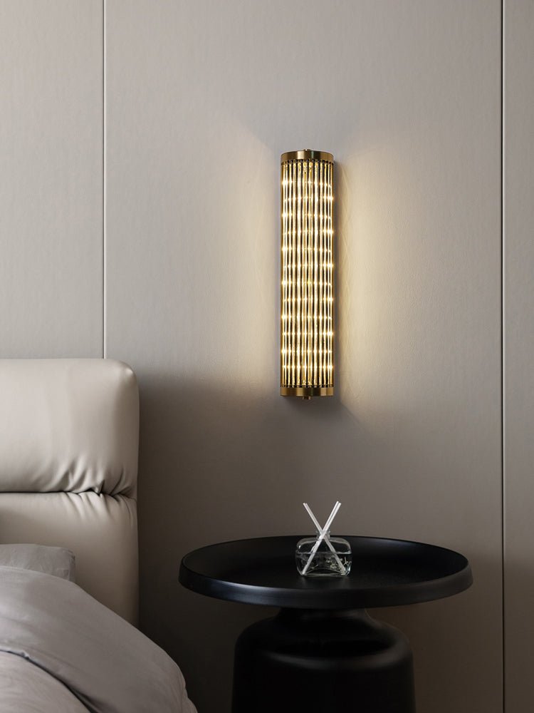 Luma Column Wall Light, Hardwired Wall Sconce, detail 9