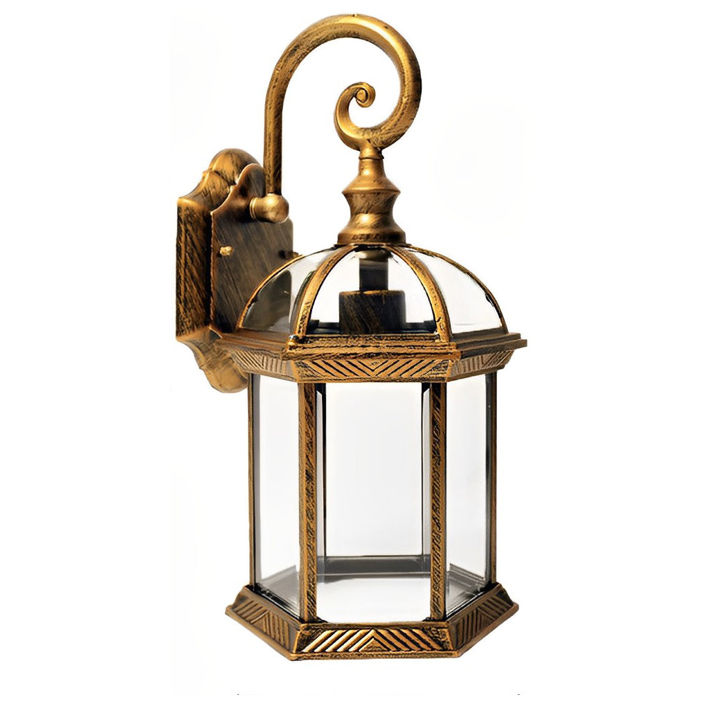 Double-layer Waterproof Glass E27 Vintage Wall Light, Wall Sconce, detail 8