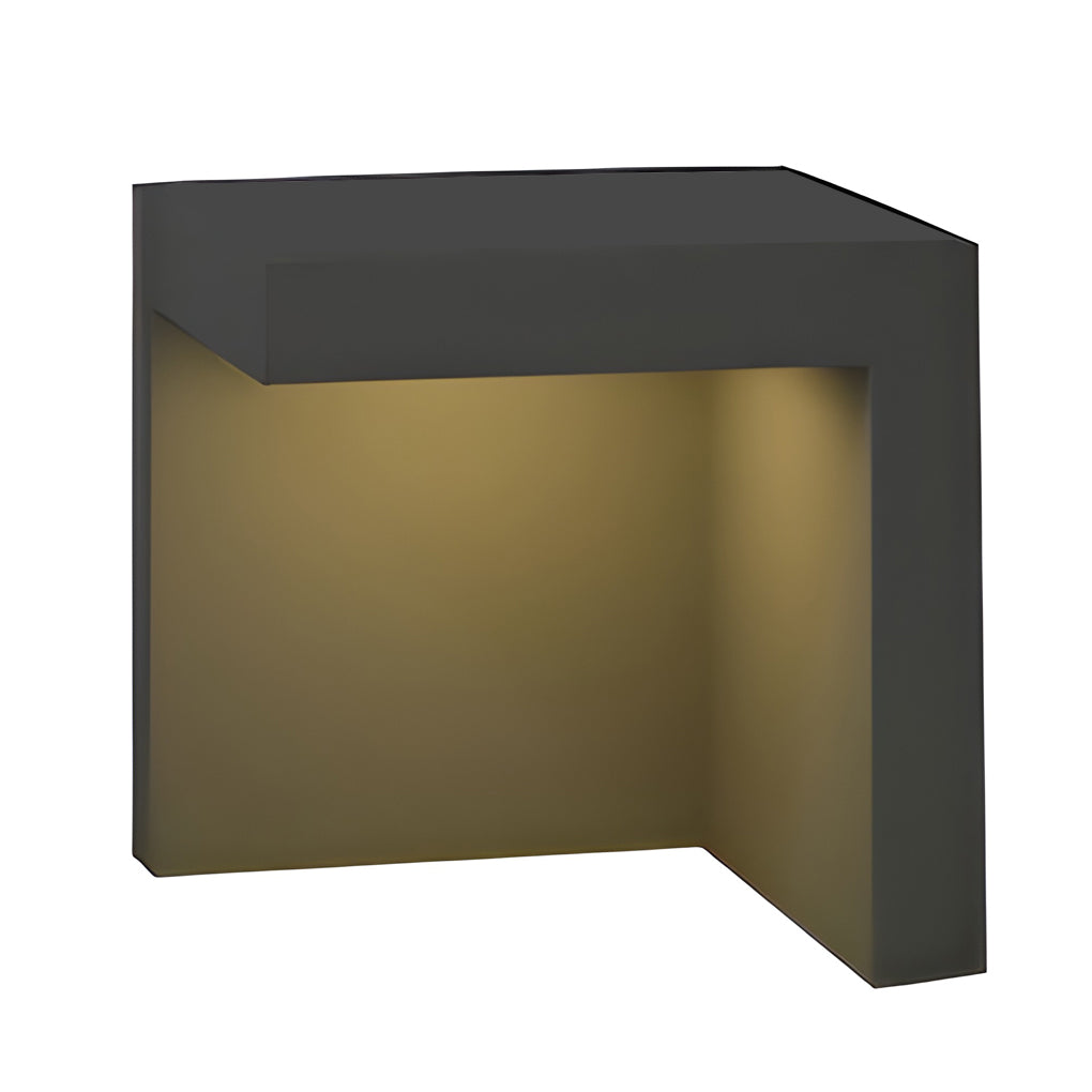 Waterproof LED Gray Contemporary Exterior Path Lights Solar Fence Post Lights, Outdoor Wall Light, detail 8