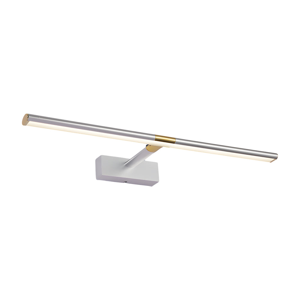 Retractable LED Bathroom Vanity Fixture with Adjustable Rod and Matte Finish, Bathroom Vanity Light, detail 13