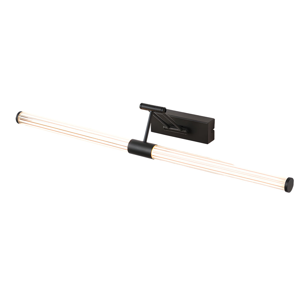 Foldable LED Vanity Fixture with Dual Adjustable Arms and 360-Degree Lighting, Bathroom Vanity Light, detail 7