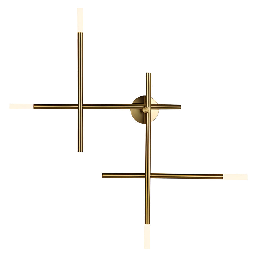 Creative Geometric Strip LED Contemporary Wall Light, Bedroom Wall Sconce, detail 10