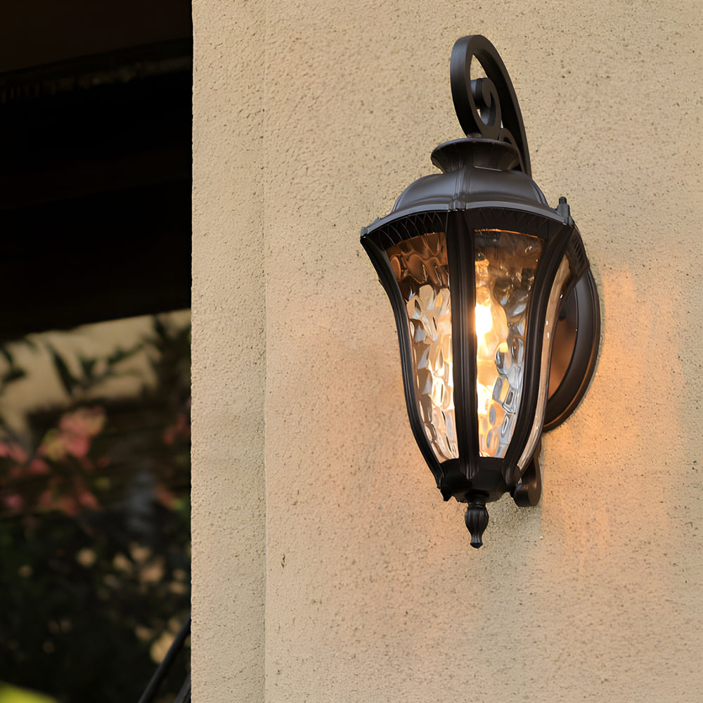Waterproof Creative Die-Cast Aluminum European Style Exterior Wall Fixtures, Outdoor Wall Light, detail 2