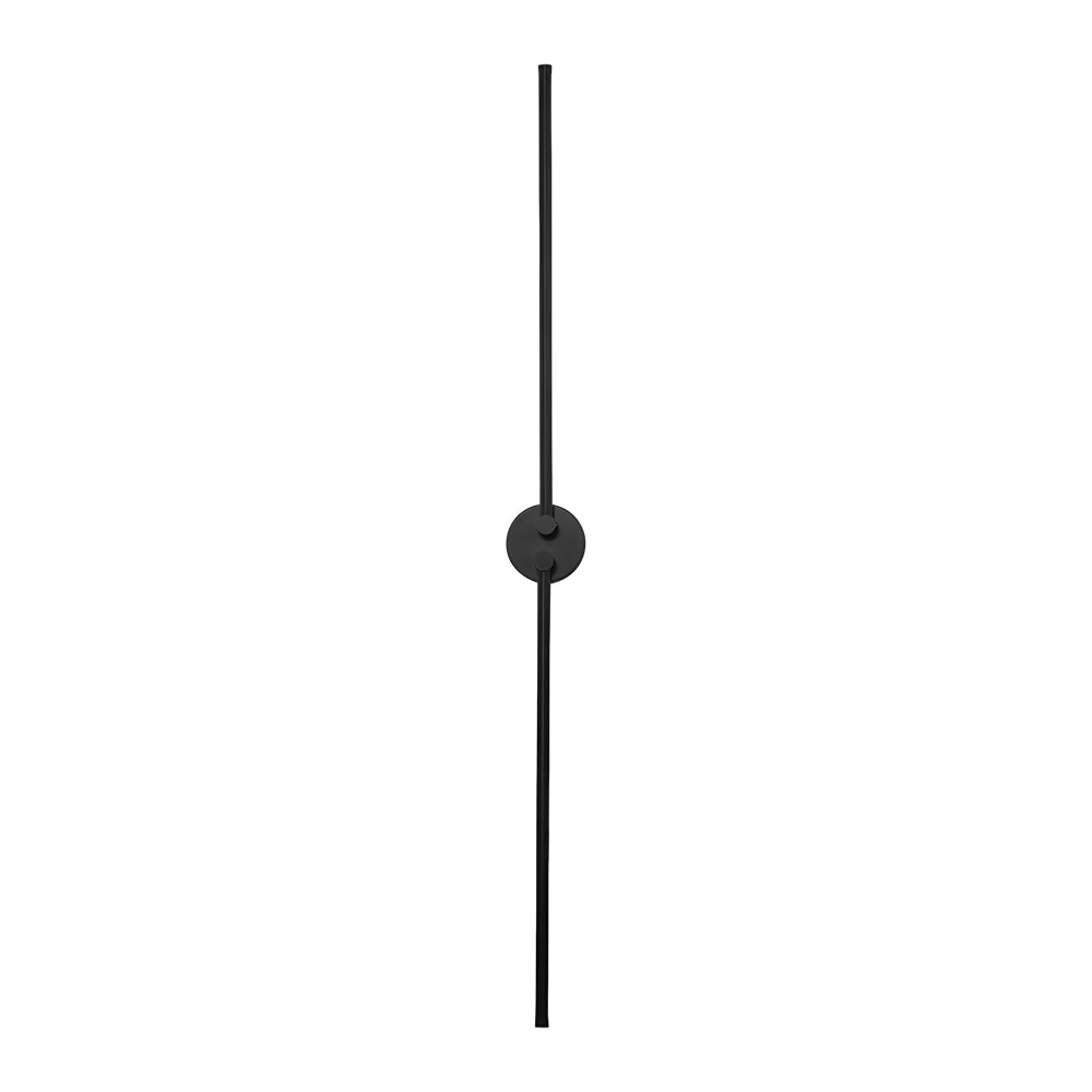 1 PC Black Contemporary Rotatable Linear LED Wall Light Sconces, Hardwired Wall Sconce, detail 8