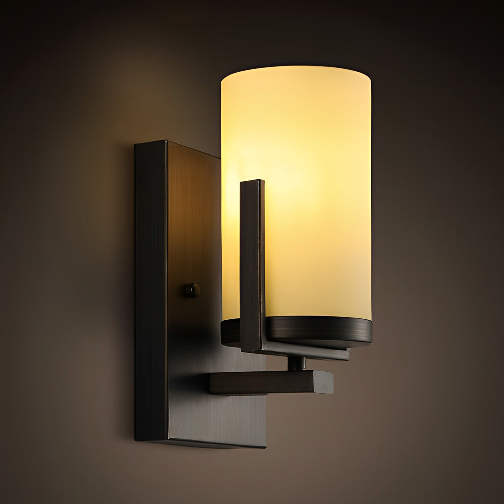 Creative Glass Candlestick LED 5W Retro Industrial Wall Lamps Wall Fixtures, Bedroom Wall Sconce, detail 5