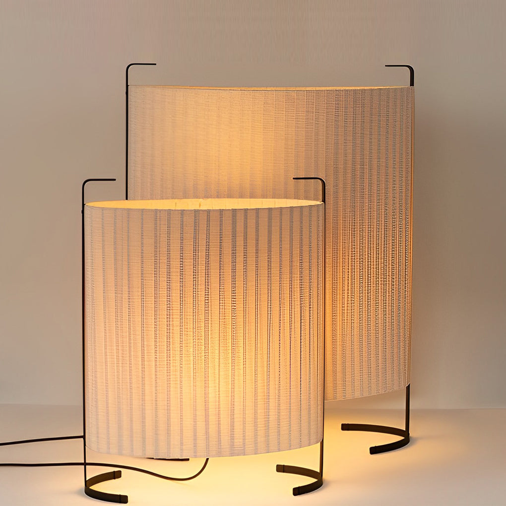 42 inch Contemporary Japanese-Style Fabric Exterior Floor Light, Outdoor Wall Light, detail 8