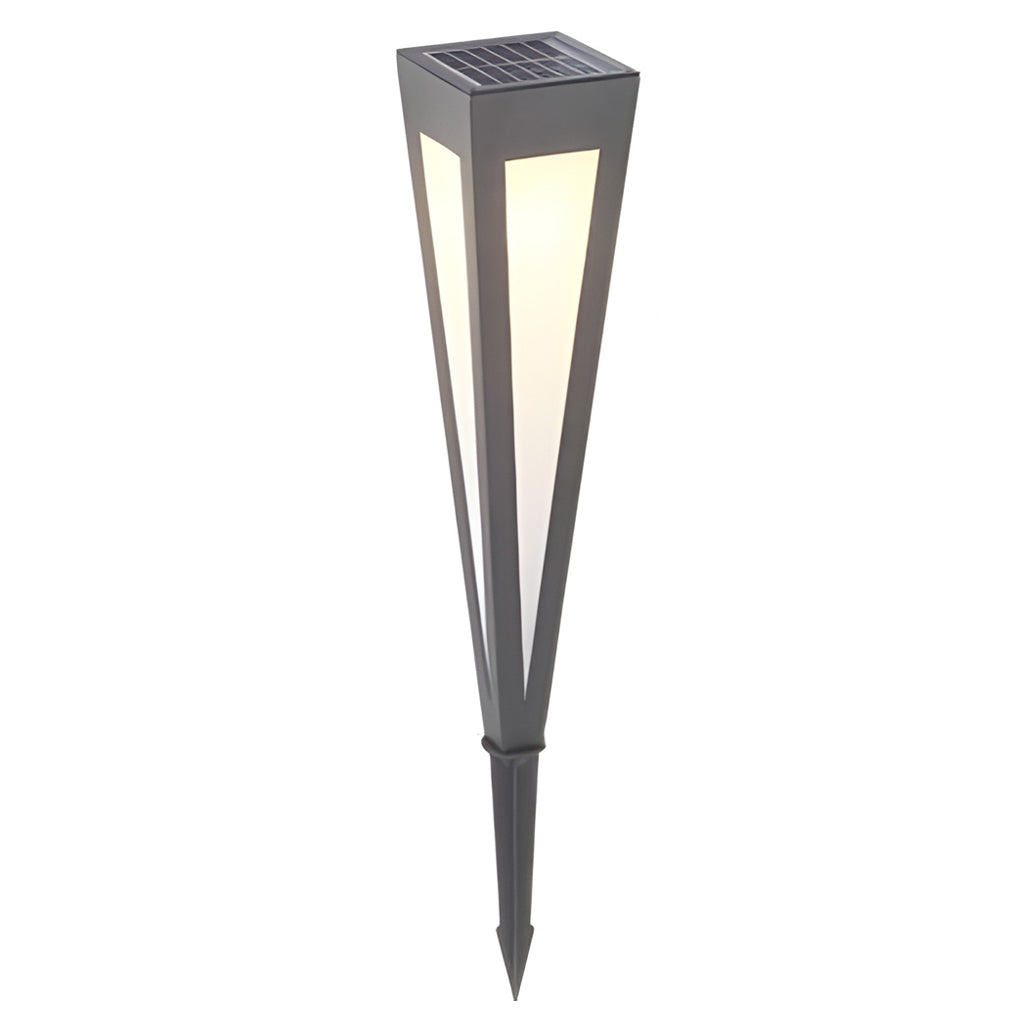 Square Conical LED Waterproof RGB Solar Lights Exterior Pathway Lights, Outdoor Wall Light, detail 19