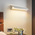270° Rotatable Adjustable Box Strip LED White Nordic Wall Light, Bedroom Wall Sconce, Aluminum, 6"