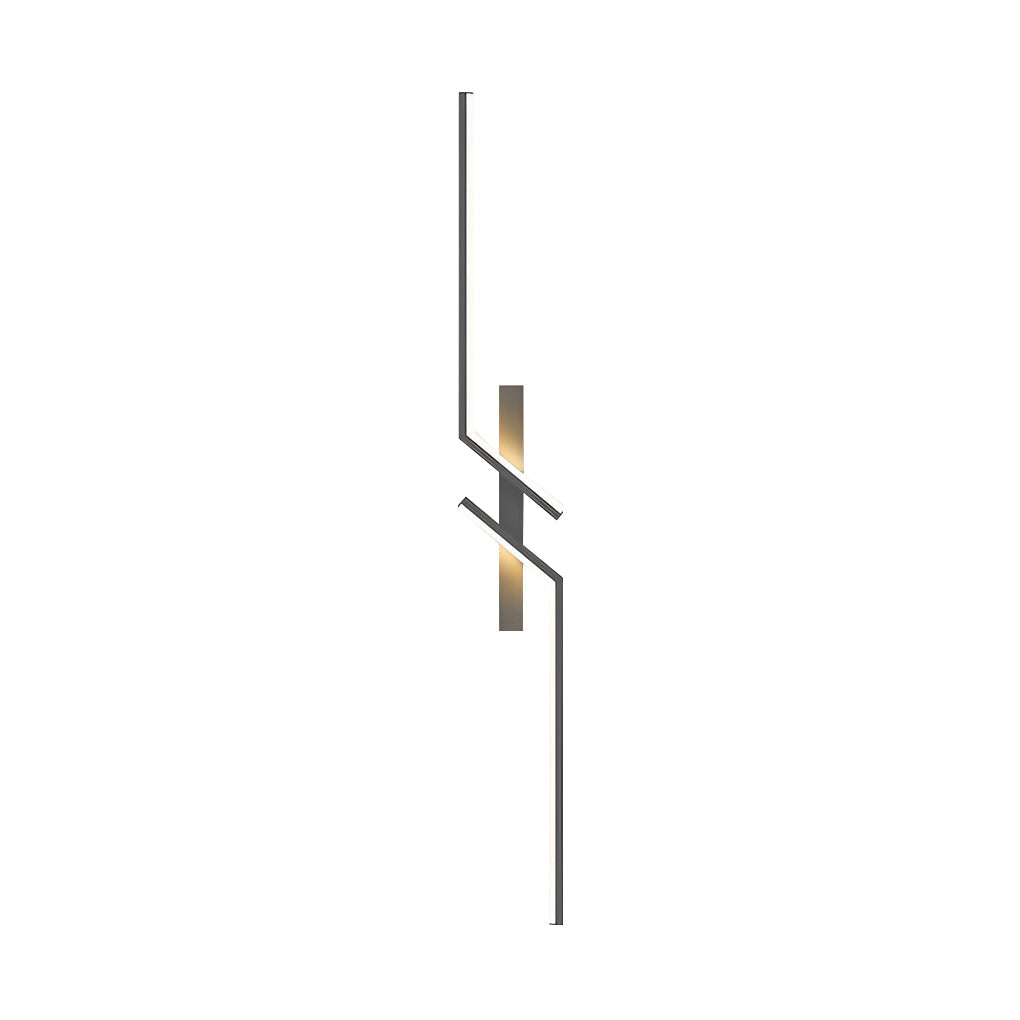 Irregular Symmetrical L Shape Creative LED Clean-Lined Wall Light Sconces Lighting, Bathroom Wall Sconce, detail 9
