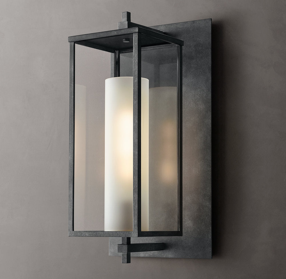 Devaux Grand Square Wall Light, Wall Sconce, detail 11