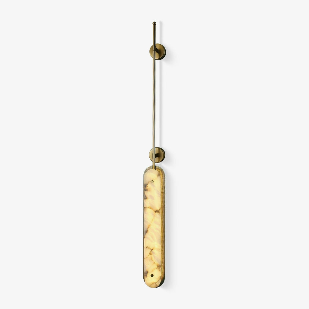 Lysandra Alabaster Wall Light, Hardwired Wall Sconce, detail 2