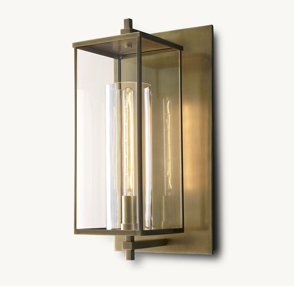 Devaux Grand Square Wall Light, Wall Sconce, detail 7