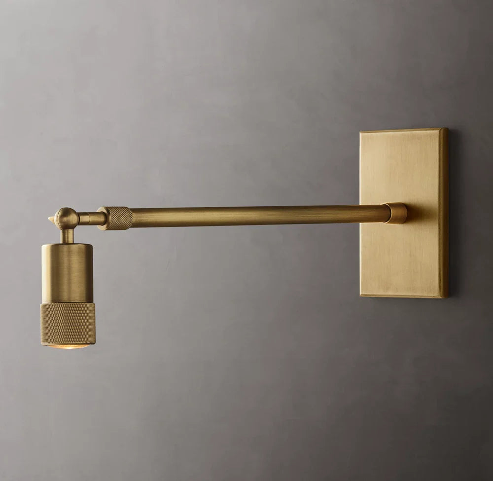 Utilitaire Grand Telescoping Wall Light, Bedroom Wall Sconce, detail 4