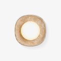 Lunara Fossil Wall Light, Hardwired Wall Sconce, Metal, Dia 28cm x Depth 8.5cm