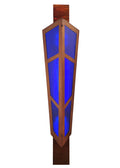 Deep Polaris 2-Light 78.00" Transparent Copper Wall Sconce front view
