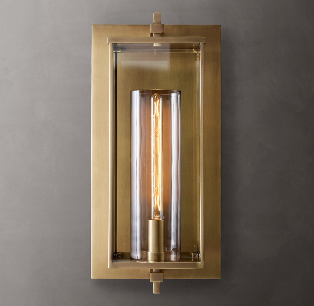 Devaux Grand Square Wall Light, Wall Sconce, detail 5