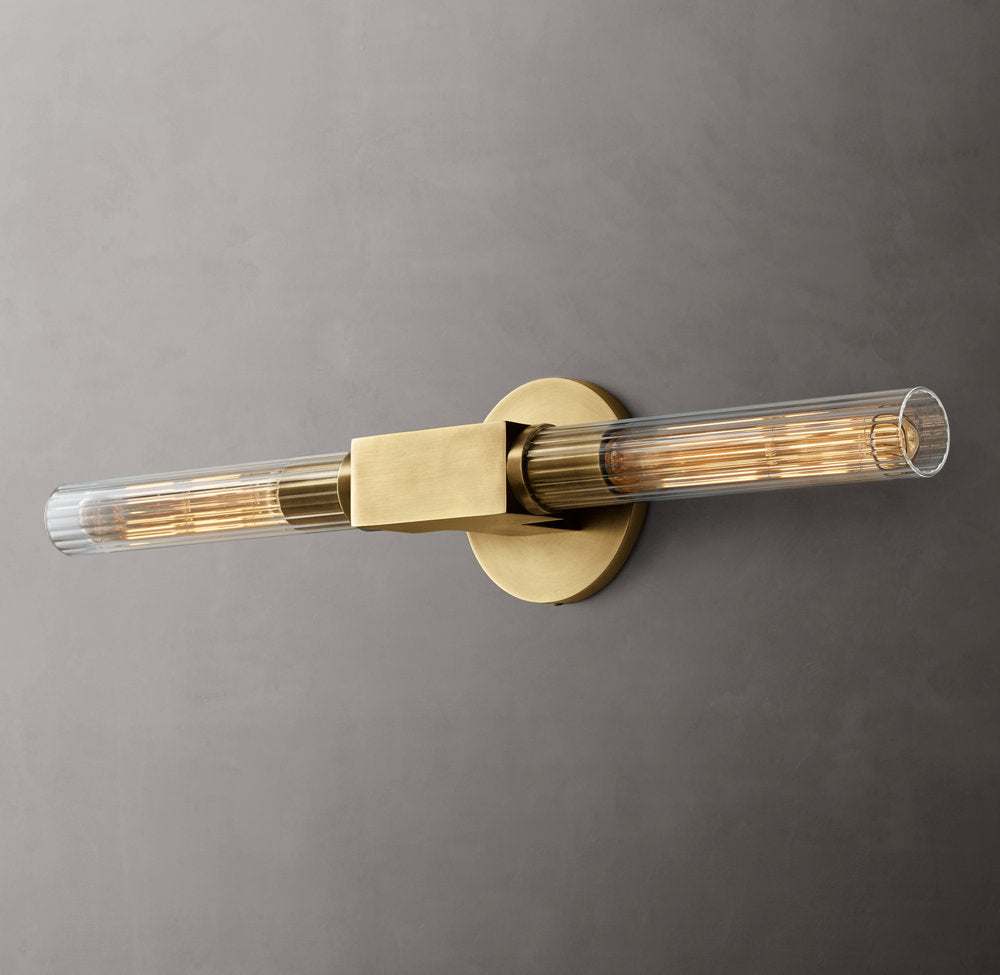 Cannele Linear Wall Light, Bathroom Wall Sconce, detail 7