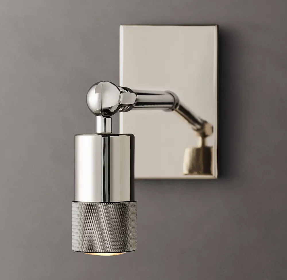 Utilitaire Grand Telescoping Wall Light, Bedroom Wall Sconce, detail 14