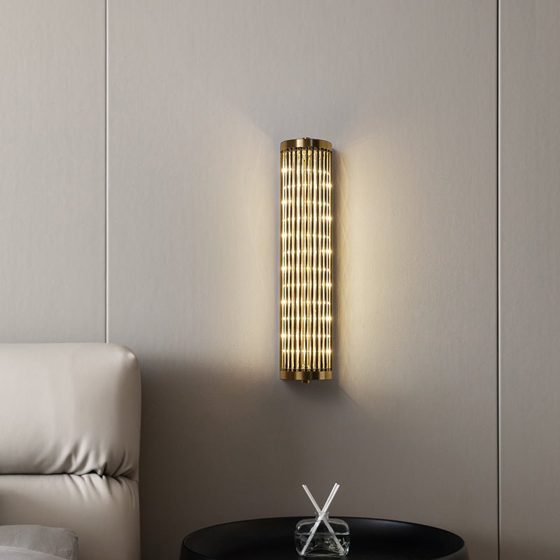 Luma Column Wall Light, Hardwired Wall Sconce, detail 3