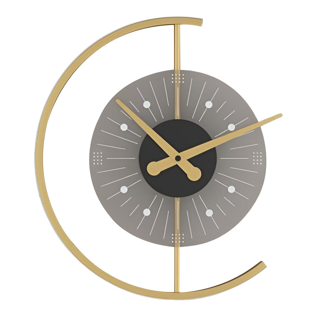 Creative Mute Clock Shaped LED Nordic Wall Light, Bedroom Wall Sconce, detail 9
