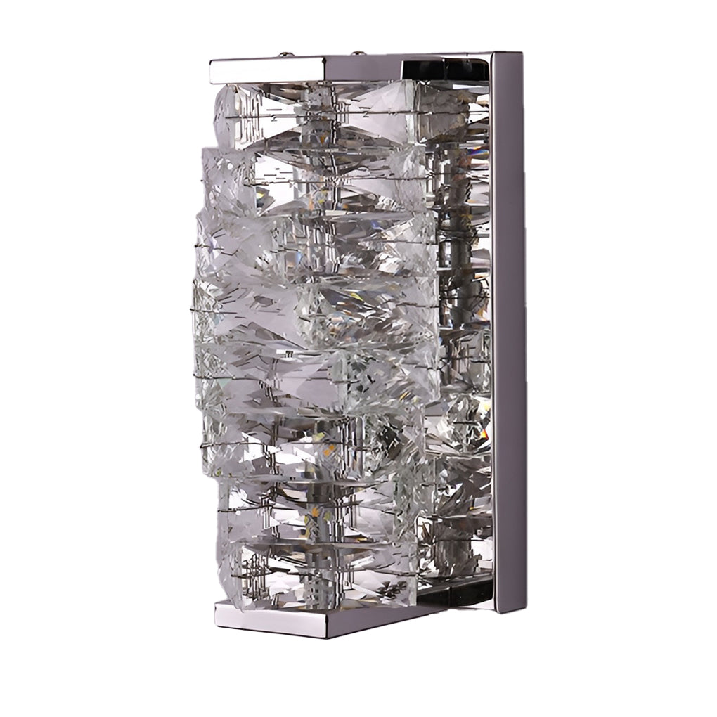 Creative Crystal Three Step Dimming Light LED Contemporary Wall Light, Bedroom Wall Sconce, detail 11