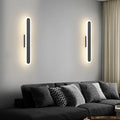 Long Strip Clean-Lined LED 3 Step Dimming Contemporary Indoor Wall Fixtures Fixture, Hardwired Wall Sconce, Iron, 7.9"