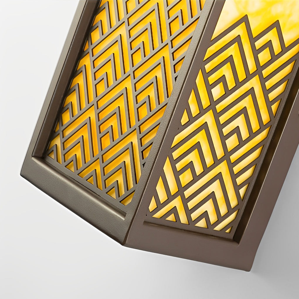 Vintage Waterproof Stainless Steel Brown Wall Light Exterior Lights, Wall Sconce, detail 13