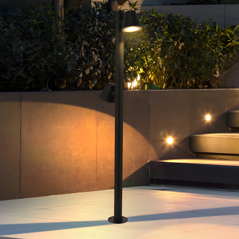 Nut 1/2-LED Exterior Lawn Bollard Light, Outdoor Wall Light, detail 4