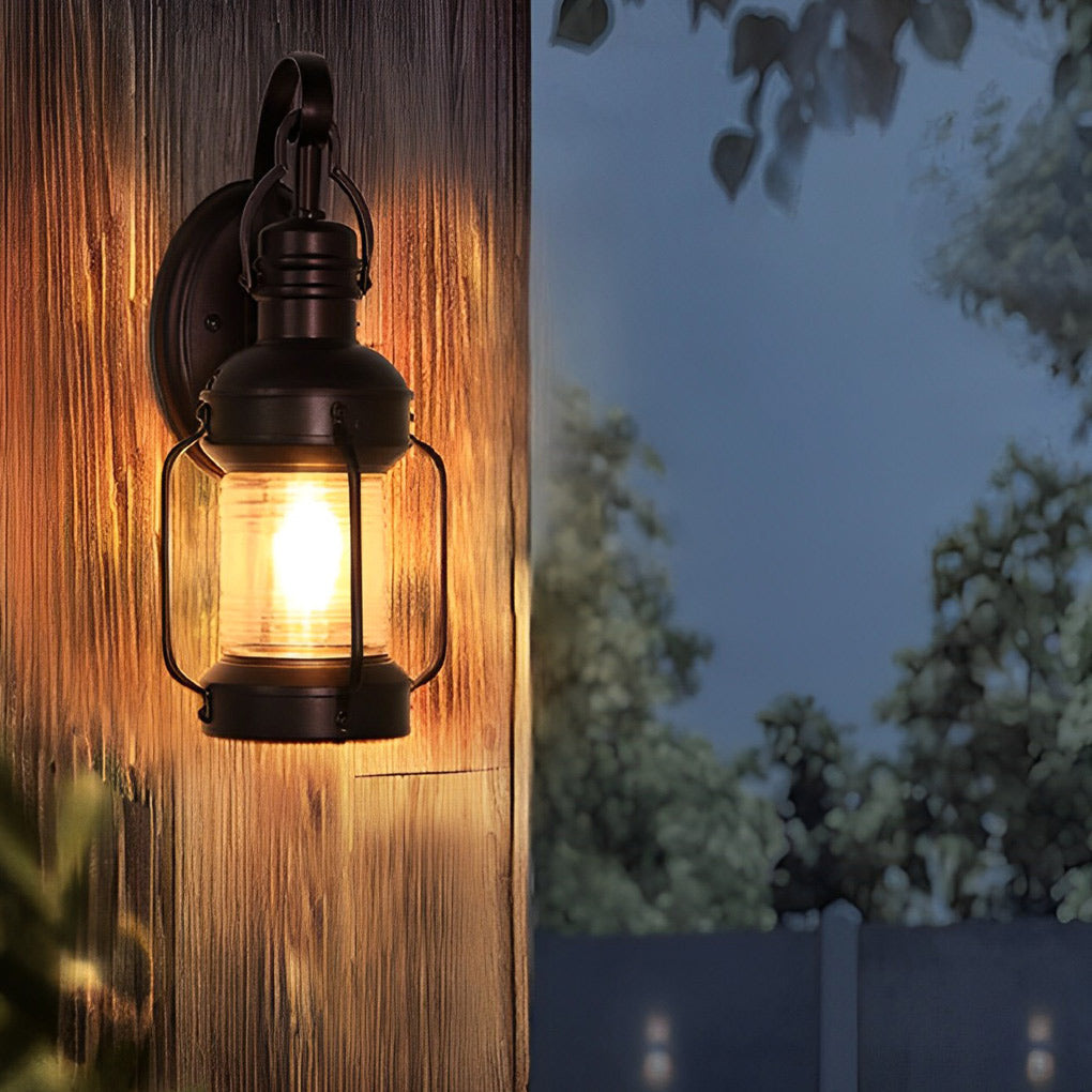 Antique Lantern Aluminum Waterproof LED Exterior Wall Light Lawn Lights, Outdoor Wall Light, detail 6