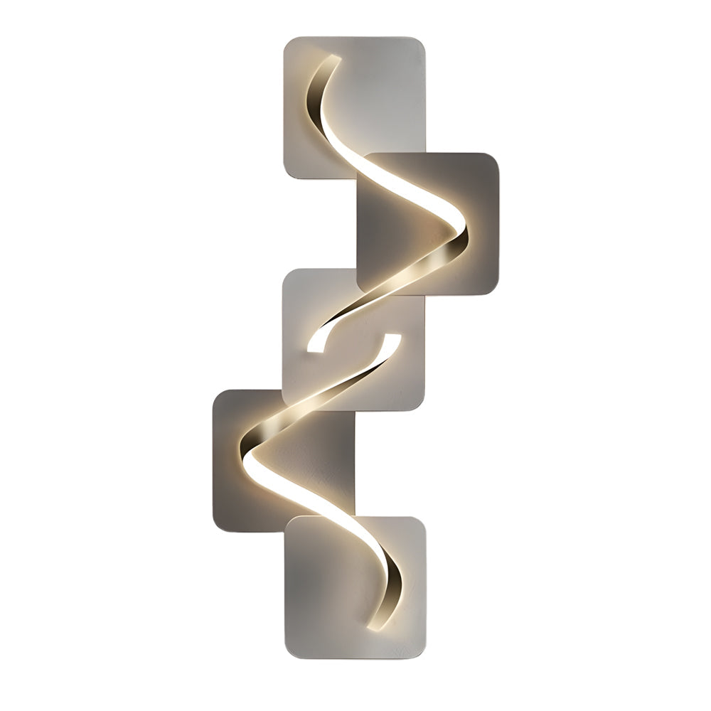 Crystal Geometric LED Wall Art Light USB Decorative Wall Painting, Plug-In Wall Sconce, detail 11