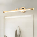 Elegant Linear Gold/Black LED Vanity Fixture for Bathroom - Vintage Style, Bathroom Vanity Light, 16.9"
