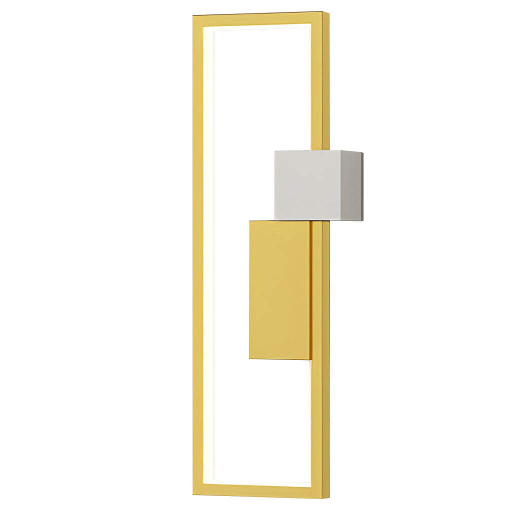Box Three-color Light LED Nordic Wall Light, Bedroom Wall Sconce, detail 10