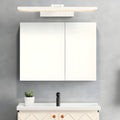 160° Adjustable LED Bathroom Vanity Fixture with Crystal-Inspired Acrylic Shade, Dimmable, Bathroom Vanity Light, 15.7"