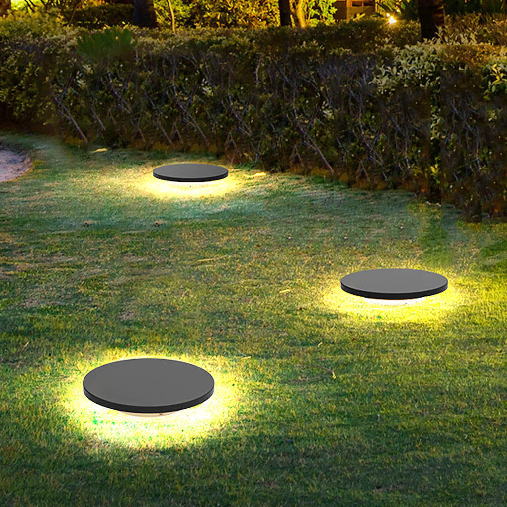 Exterior Flat Grass Solar Light LED Landscape Ground Lights for Villa Garden, Outdoor Wall Light, detail 3