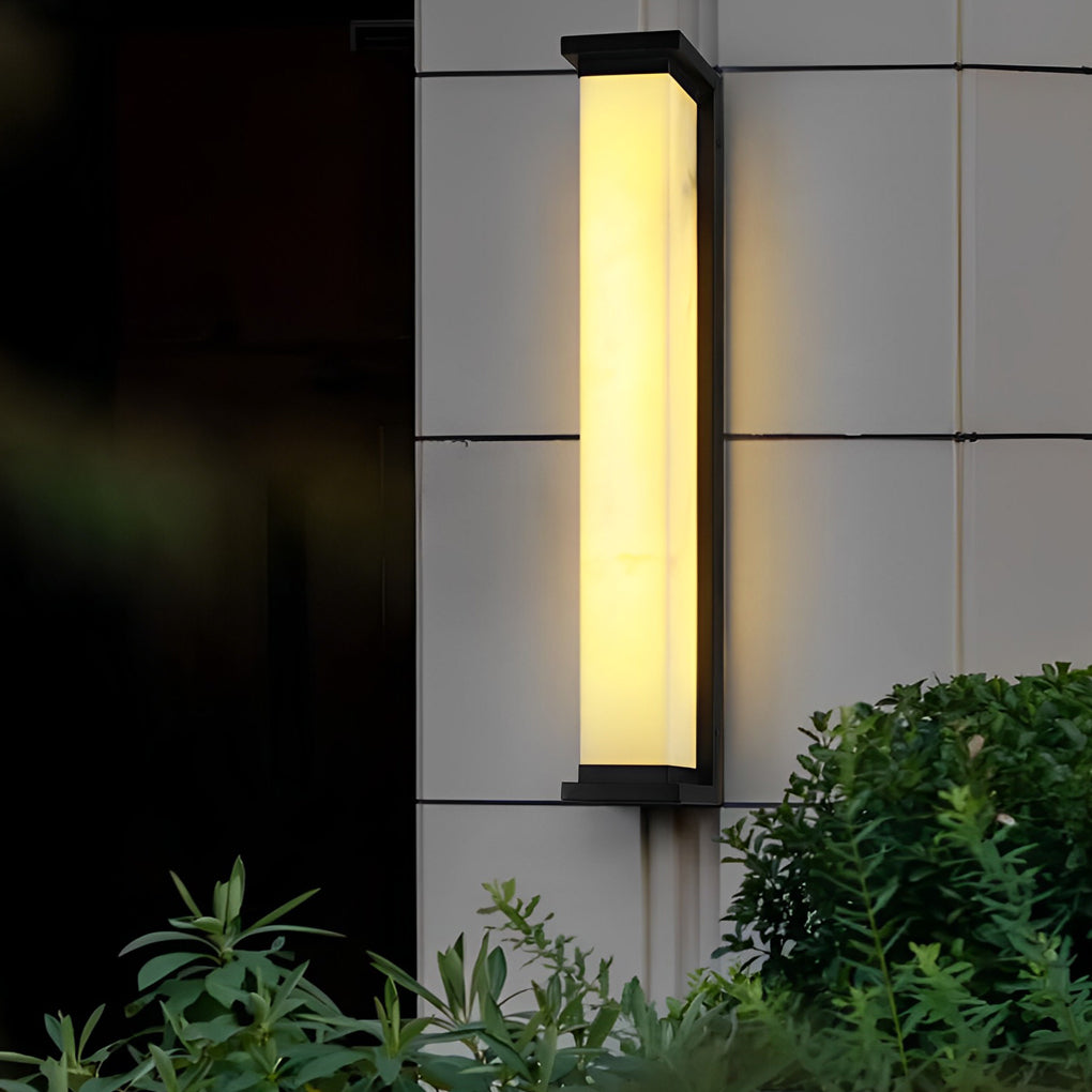 Strip Clean-Lined Waterproof Stainless Steel Contemporary Exterior Wall Fixtures, Outdoor Wall Light, detail 2
