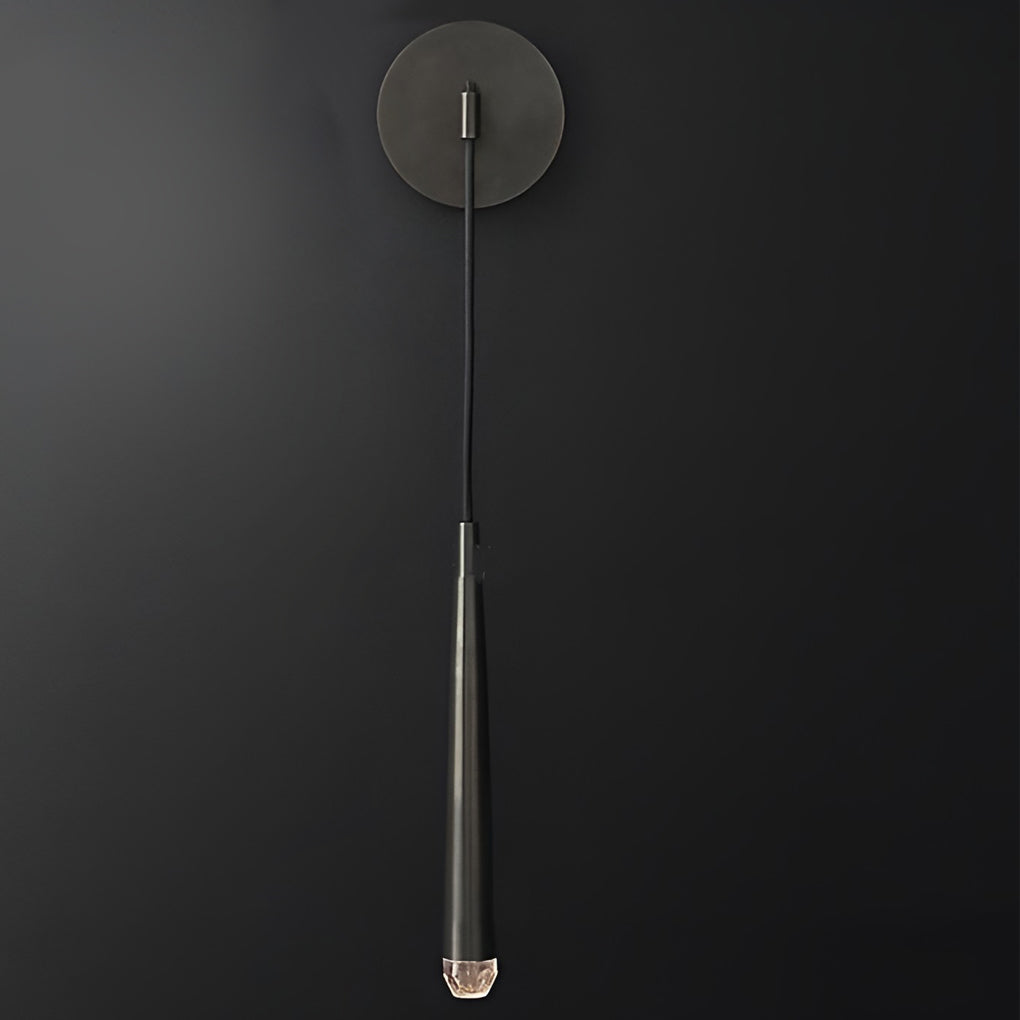 Creative Strip Crystal LED Spotlight Nordic Wall Light, Bathroom Wall Sconce, detail 5