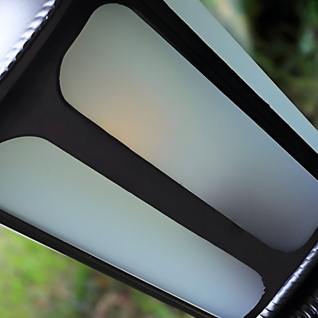 Exterior Waterproof LED Black European-style Lawn Lights Path Lamp Post, Outdoor Wall Light, detail 3