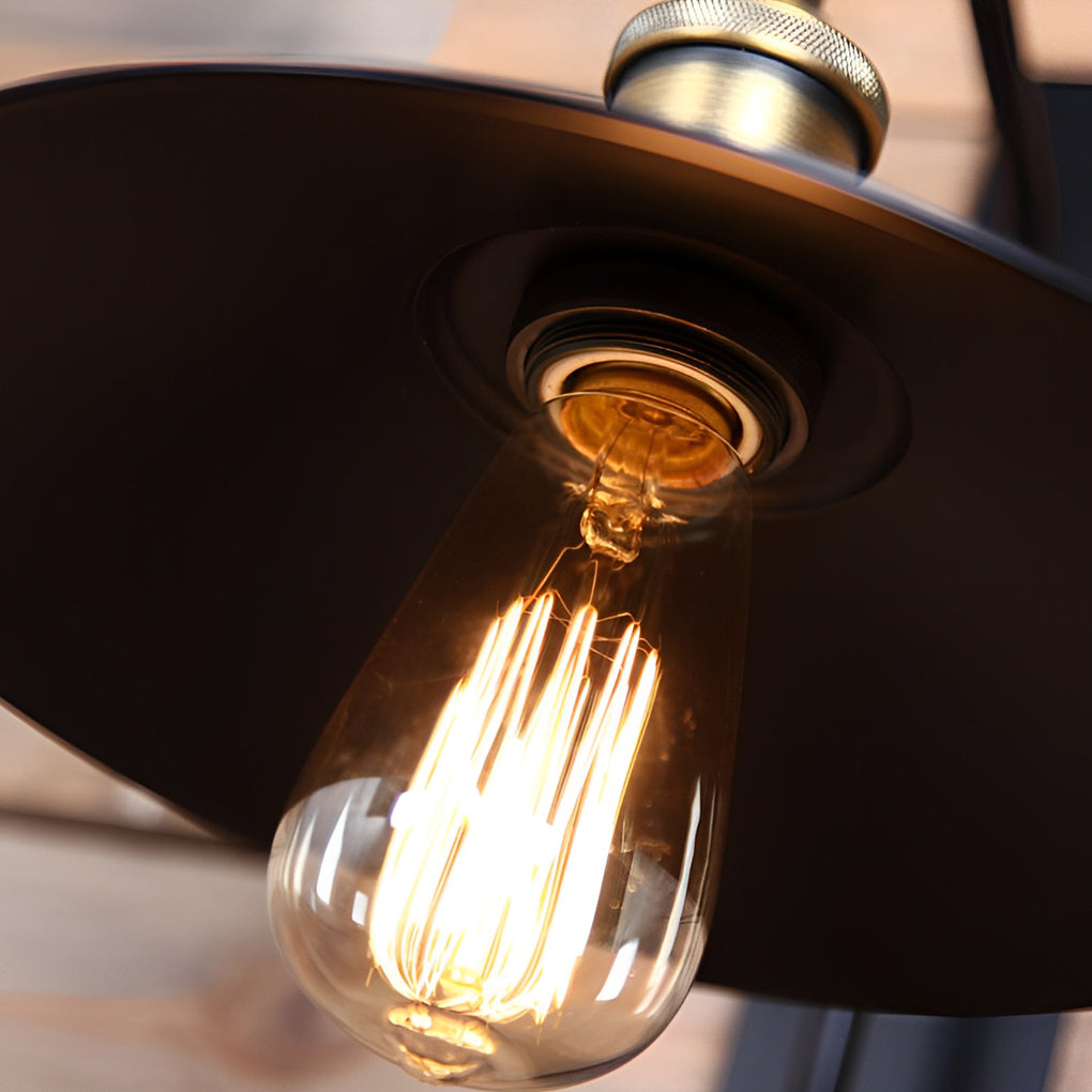 Adjustable Creative LED Black Retro Industrial Wall Light Sconce Lighting, Bedroom Wall Sconce, detail 8