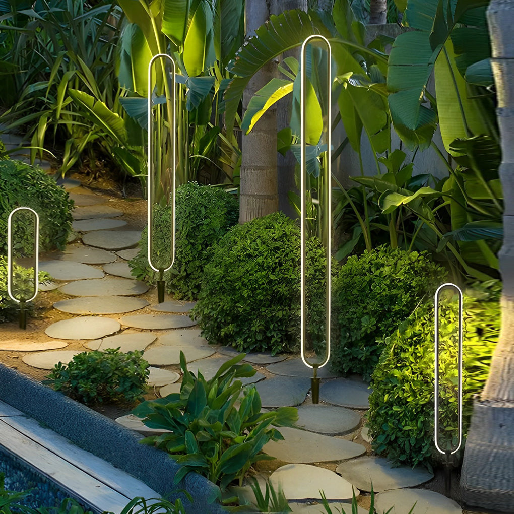 Waterproof Long Strip Aluminum LED Black Contemporary Solar Pathway Lights, Outdoor Wall Light, detail 6