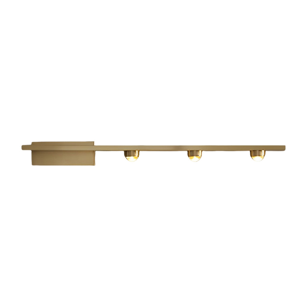 3/4 Lights Copper LED Wall Washer Projection Nordic Wall Light Wall Fixtures, Hardwired Wall Sconce, detail 7