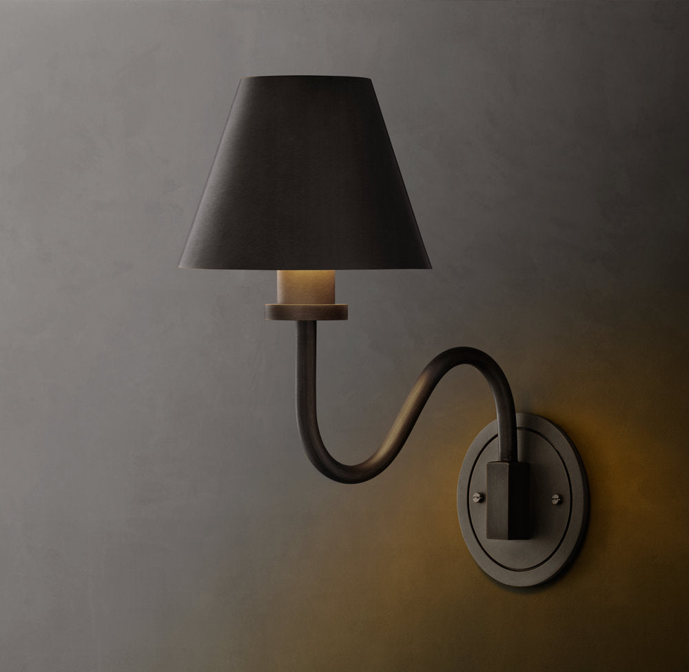Clarence Wall Light, Bedroom Wall Sconce, detail 9