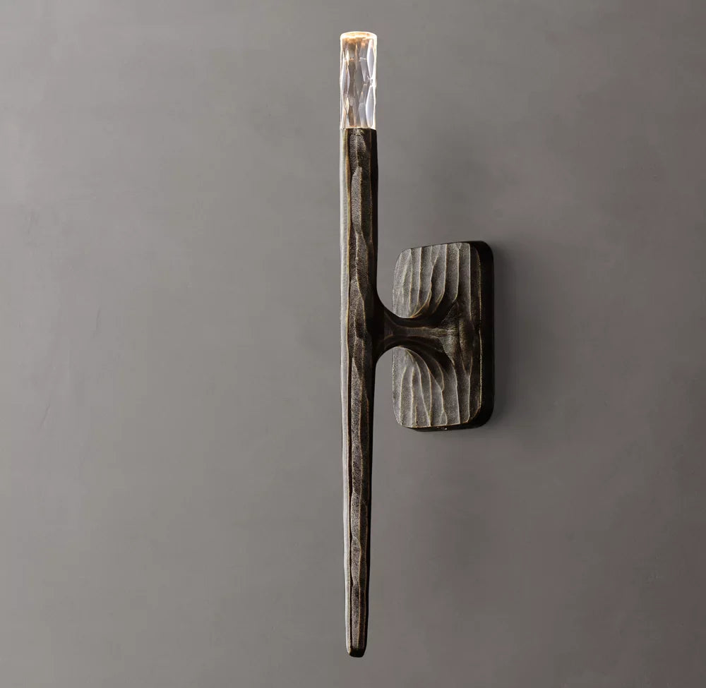 Thaddeus Wall Light, Bathroom Wall Sconce, detail 3