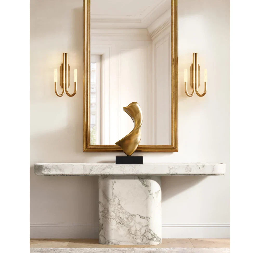 Rousseau Double Wall Light, Bathroom Wall Sconce, detail 11