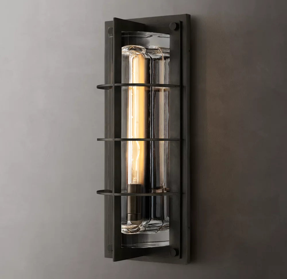 Vicomte Grand Exterior Sconce, Outdoor Wall Light, detail 8