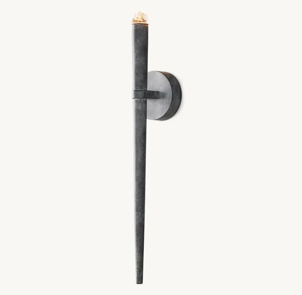 Aquitaine Torch Wall Light, Wall Sconce, detail 17